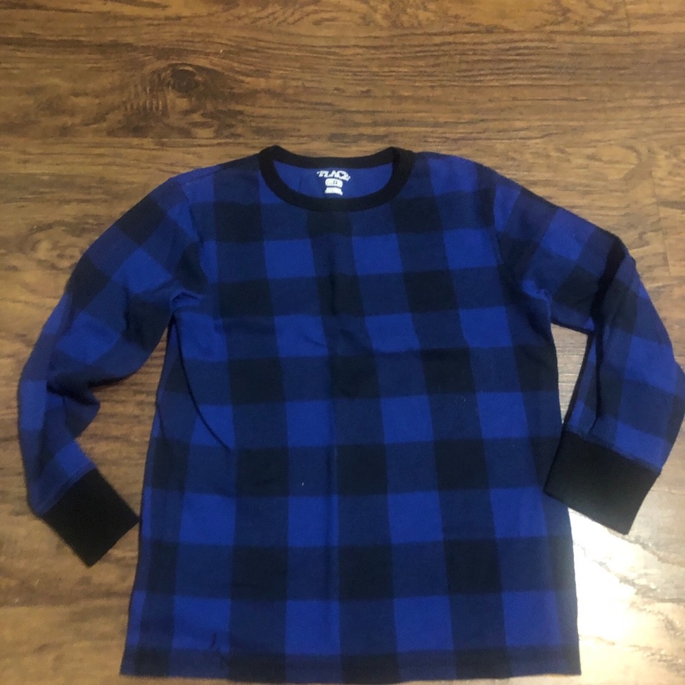 Th children Place boy long sleeve shirt size 7/8 good condition